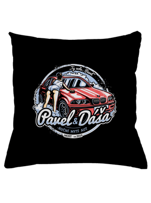 Automyčka Pavel polštář Black