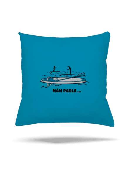 Mám padla polštář Blue Turquoise