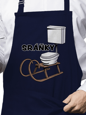 Sráňky zástěra Navy