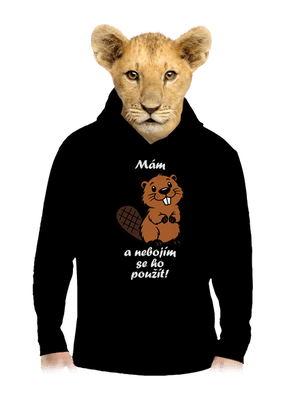 dětská mikina klokanka