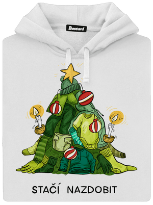 Stačí nazdobit dámská mikina klokanka White