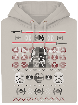 Vader na svetru unisex mikina premium Pastel Macchiato