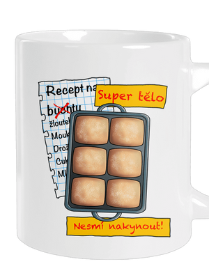 Buchty velký hrnek White