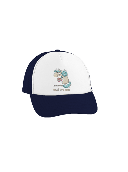 Jednorožci mají své dny kšiltovka truckerka French Navy cap