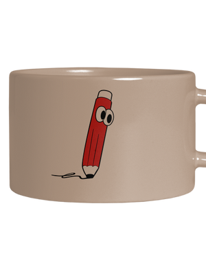 Jedině s gumou hrnek makronka Brown Macaron