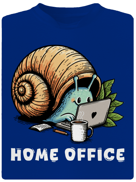 Šnekův home office pánské sportovní tričko Royal Blue Mal