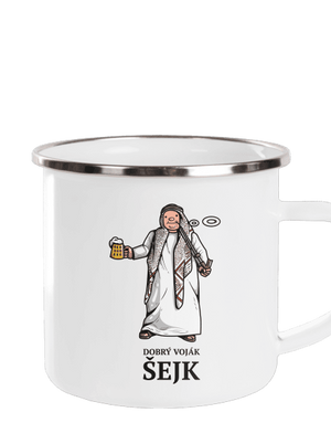 Dobrý voják Šejk plecháček White