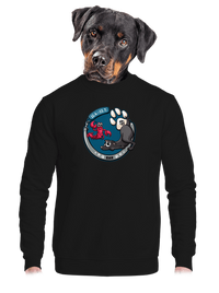 unisex mikina bez kapuce