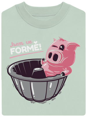 Ve formě unisex mikina bez kapuce Blush Mint