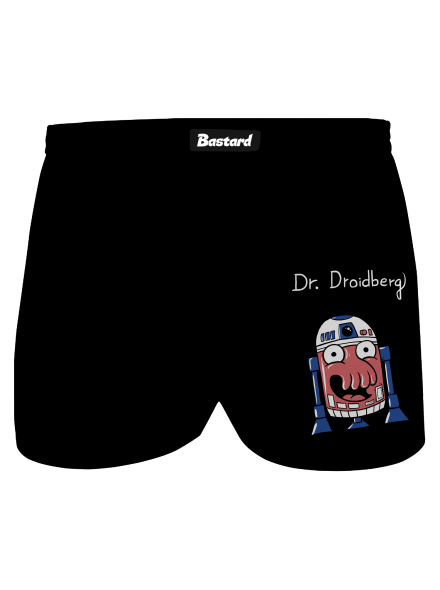 Dr. Droidberg pánské trenky Black