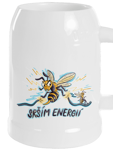 Srším energií půllitr White