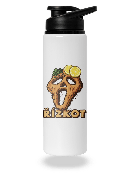 Řízkot lahev na vodu White