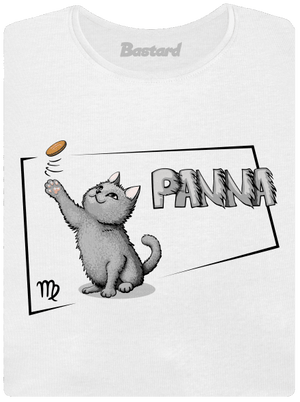 Kočičí horoskop: Panna dámské tričko premium White