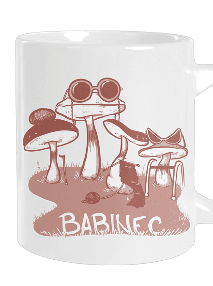 Babinec velký hrnek White