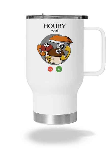 Houby volají termohrnek White