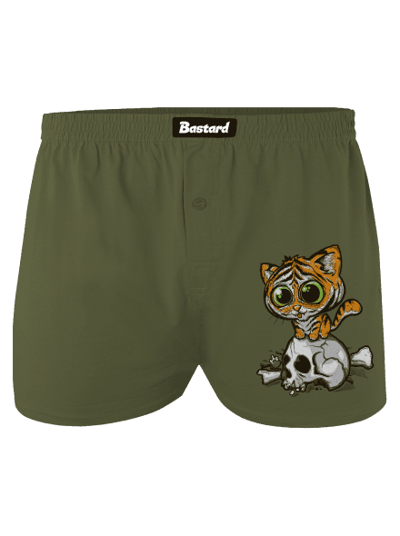 Tygřík pánské trenky Khaki