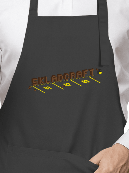 Skladcraft zástěra Dark Grey