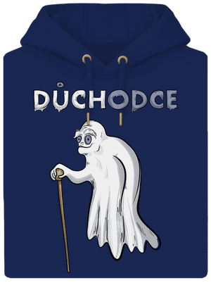 Duch důchodce unisex mikina premium Navy