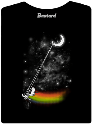 Unicorn Universe dámské tričko Black