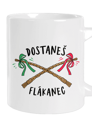 Flákanec velký hrnek White