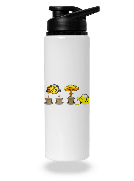 Atomový květ lahev na vodu White
