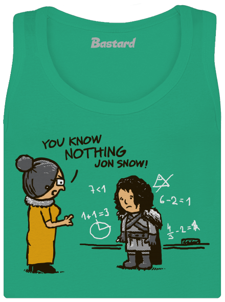 You Know Nothing dámské tílko klasické Mint Mal