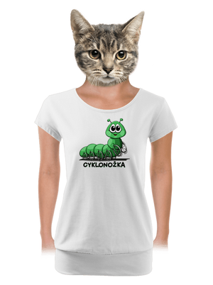 dámské tričko s lemem