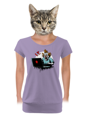 dámské tričko s lemem