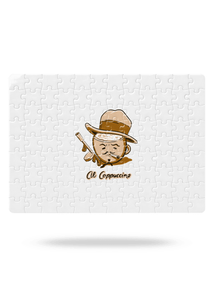 Al Cappuccino puzzle White