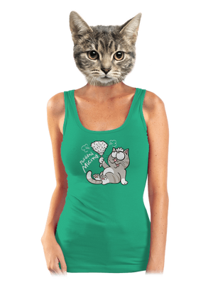 Macek a Micina dámské tílko klasické Mint Mal