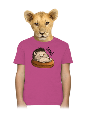 Ležek dětské tričko Fuchsia