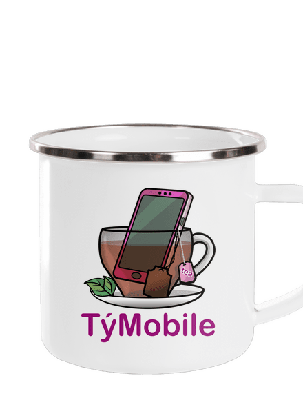 TýMobile plecháček White
