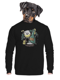 unisex mikina bez kapuce