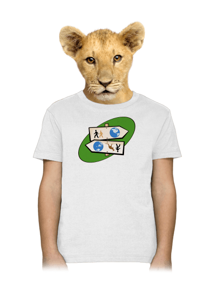 Dálkový pochod dětské tričko White