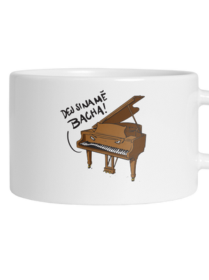 Dej si bacha hrnek makronka White