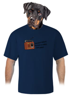 unisex tričko oversized