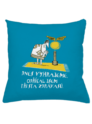 Dnes vyhrajeme polštář Blue Turquoise
