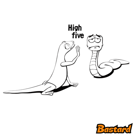 Omalovánka: High Five