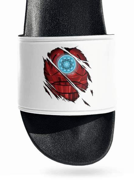 Ironman pantofle White