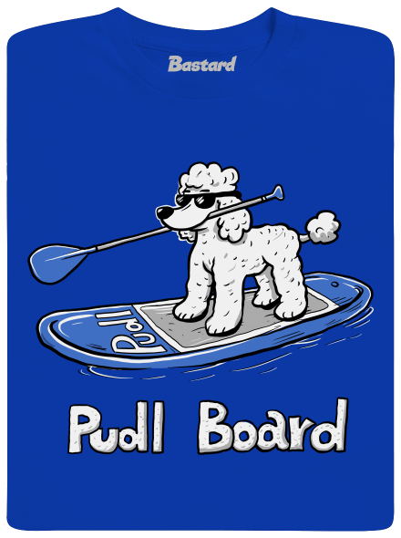 Pudl board dětské tričko Royal Blue