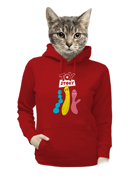 Příběh hraček dámská mikina klokanka Red Mal