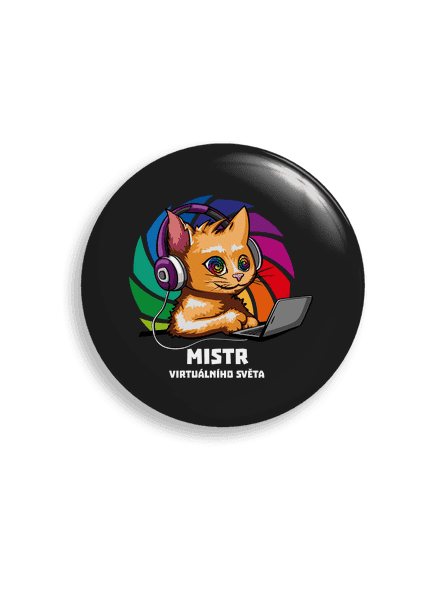 Mistr virtuálního světa placka uni