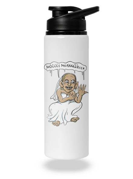 Snubní milášek lahev na vodu White