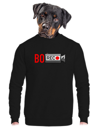 unisex mikina bez kapuce