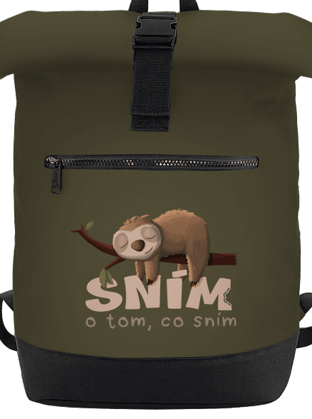 Sním o tom, co sním batoh Military Green