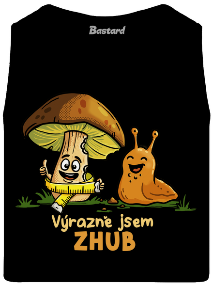 Jsem zhub pánské tílko Black