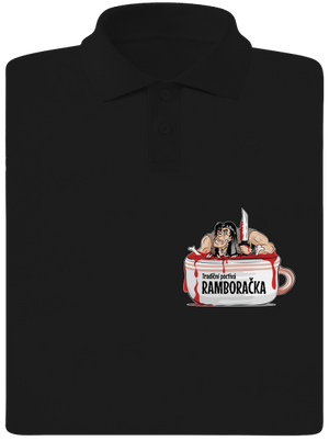 Ramboračka pánská polokošile Black