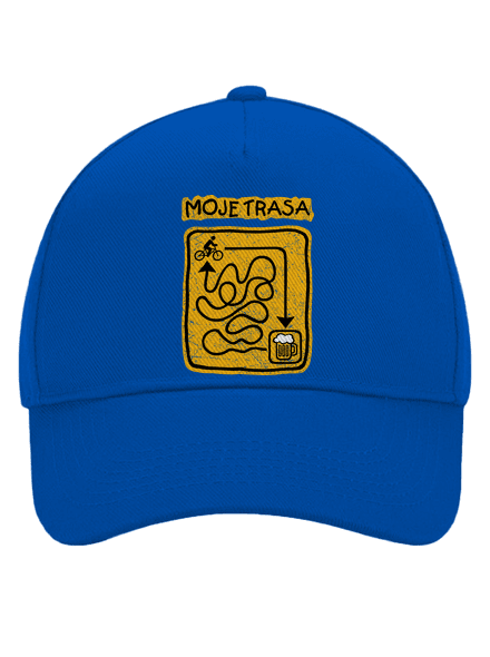 Moje trasa kšiltovka baseballka Bright Royal