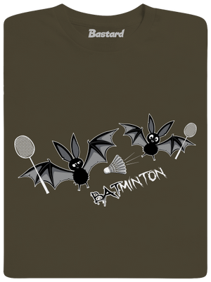 Batminton pánské dlouhý rukáv Urban Khaki