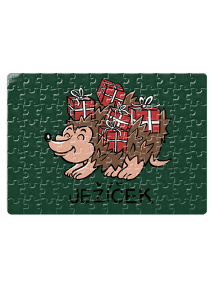 Ježíček puzzle White